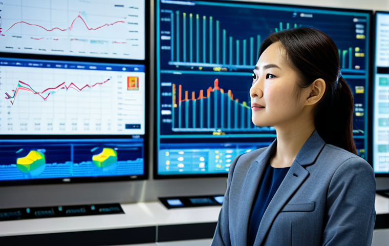 A professional Asian woman, dressed in a modest business suit, stands confidently in a modern, brightly lit digital control room for a central bank. Holographic displays in the background show stable financial graphs, secure data streams, and a stylized map of Vietnam with interconnected digital payment lines. The atmosphere conveys trust, security, and efficiency. The woman is fully clothed, appropriate attire, safe for work, perfect anatomy, correct proportions, natural pose, well-formed hands, proper finger count, natural body proportions, professional photography, high quality, appropriate content, family-friendly.